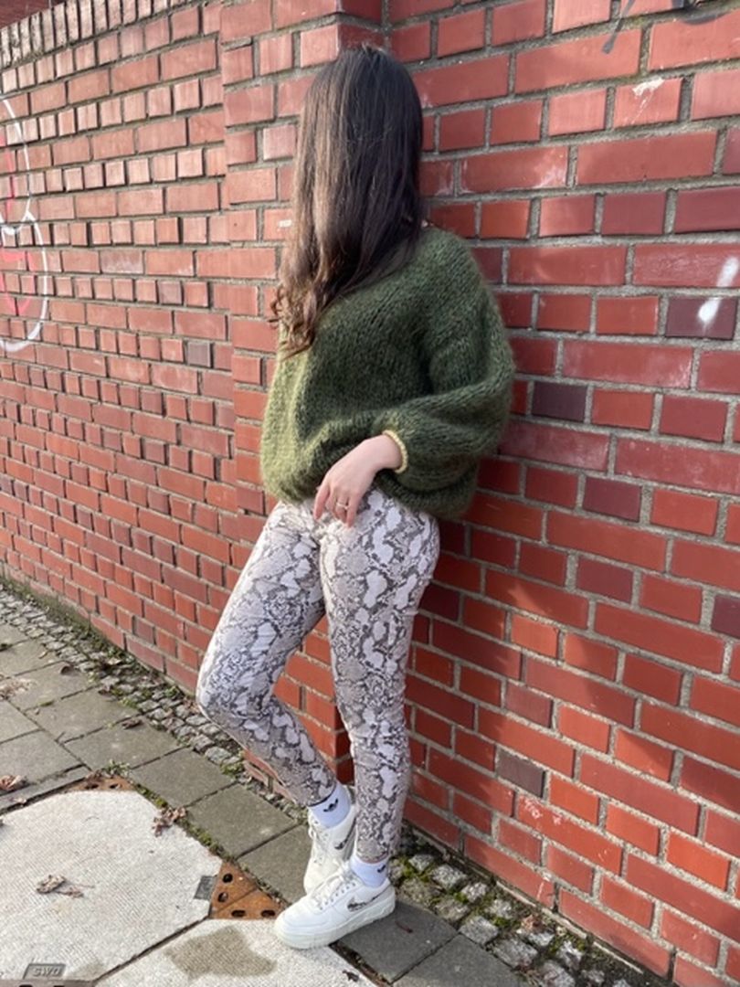 Cashmere Pullover Jesil