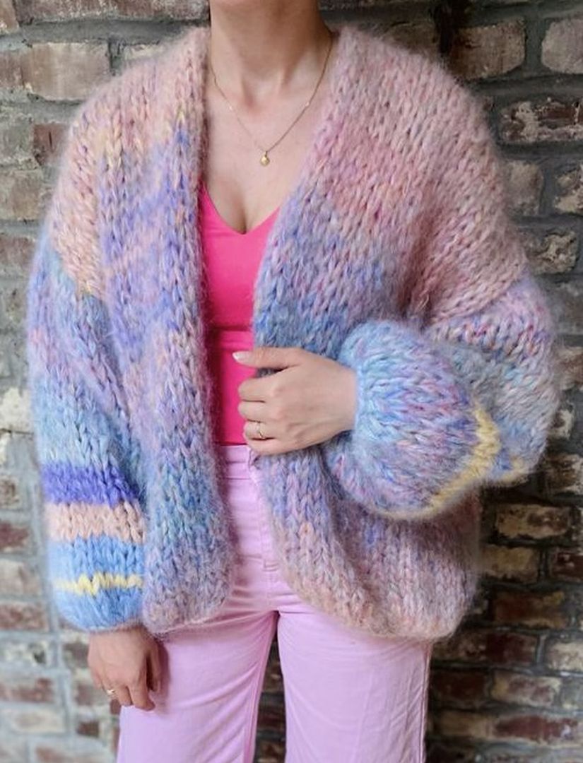 Mohair Cardigan Kusa